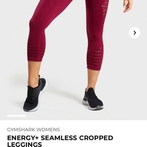 Gymshark energy+ seamless cropped leggin